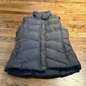 Jcrew down filled Sherpa lined puffer vest